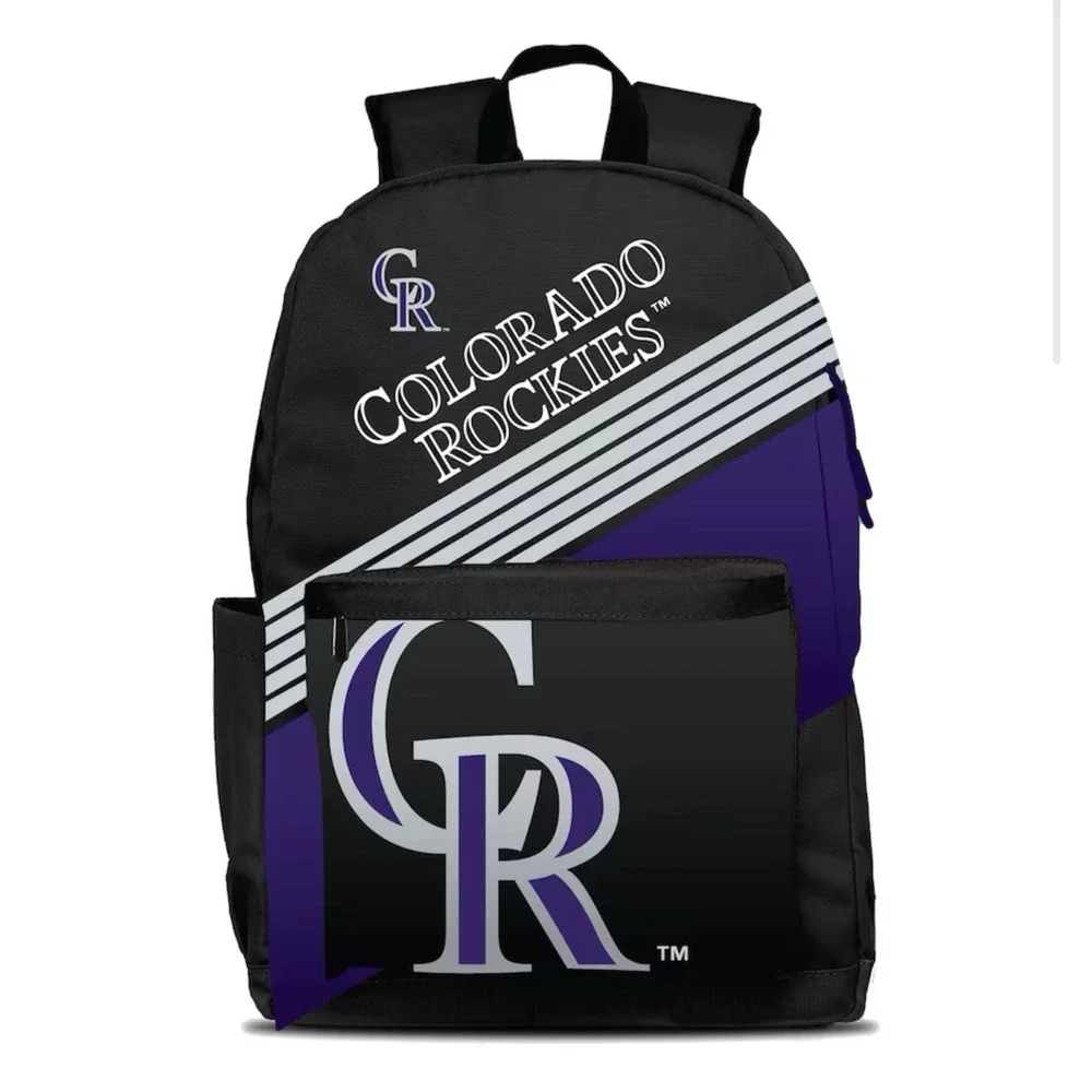 Colorado Rockies  Mojo Unisex Adult Ultimate Fan Backpack One Size Black NWT